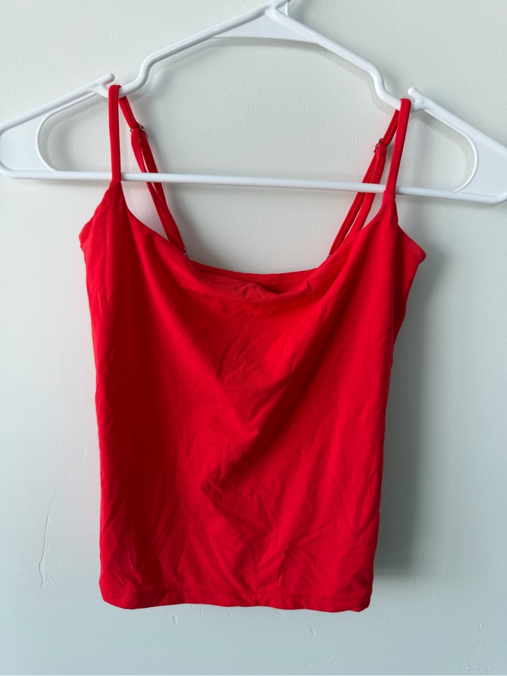 SUUKSESS Red Adjustable Strap Tank Top XS